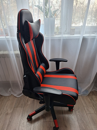 Компьютерное кресло Corvet black / blue фото покупателя 19